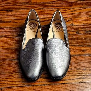 Vince Camuto Pewter Loafers